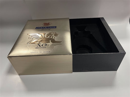 Personalized Luxury Wine Packaging Boxes 750 ml Premium Wine Box (Personalizowane pudełka do pakowania luksusowych win)