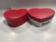 ISO9001 Ekologiczne pudełka podarunkowe z kartonu w kształcie serca z kolorowym drukiem