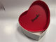 Czerwony kartonowy pudełko z sercem CMYK kartonowy pudełko z zamknięciem magnetycznym