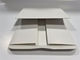 Białe pudełka do opakowań w rzeźbie CMYK Drukowanie białych kartonowych pudełek podarunkowych